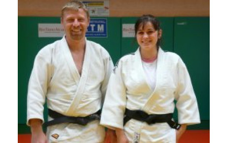 Alexia Le Cudennec obtient sa ceinture noire 1dan.