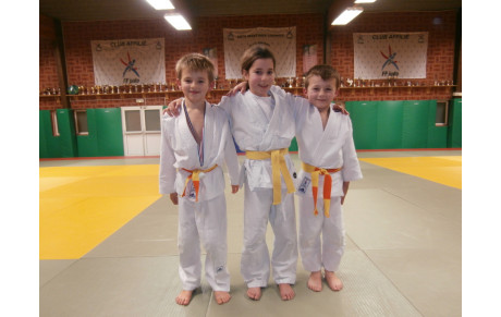 Nos 3 poussins récompensés