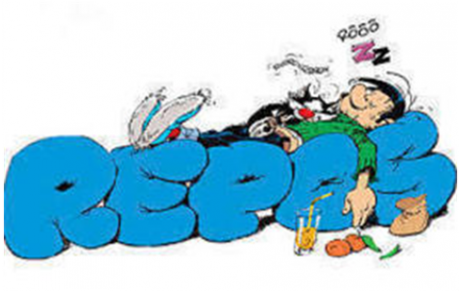 Le Repos fait parti de l'entraînement